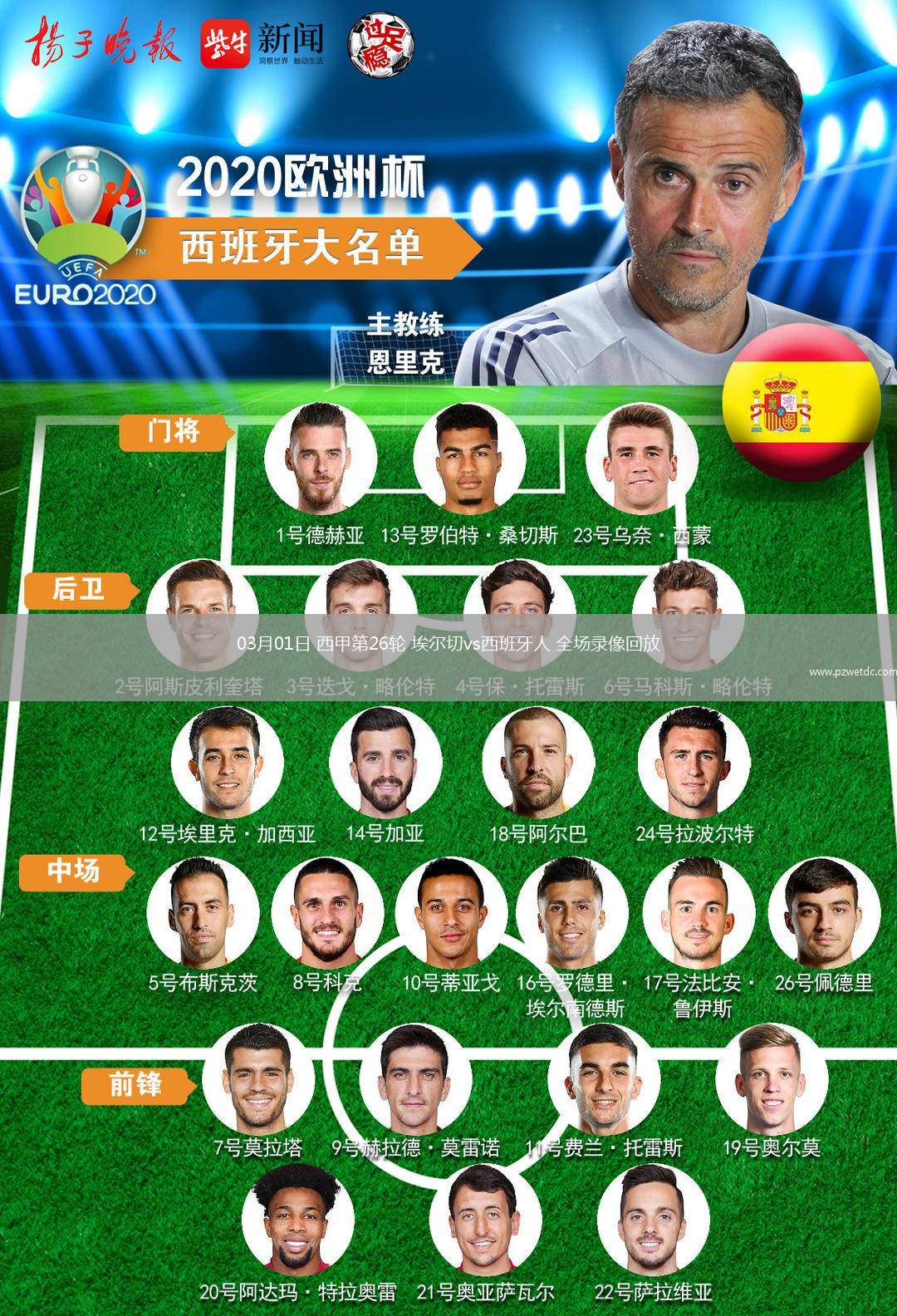03月01日 西甲第26轮 埃尔切vs西班牙人 全场录像回放